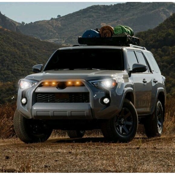 Upgraded 4 PCS Led Grill Lights Compatible with Toyota 4Runner 2020-2024 OpenBox - Picture 4 of 8